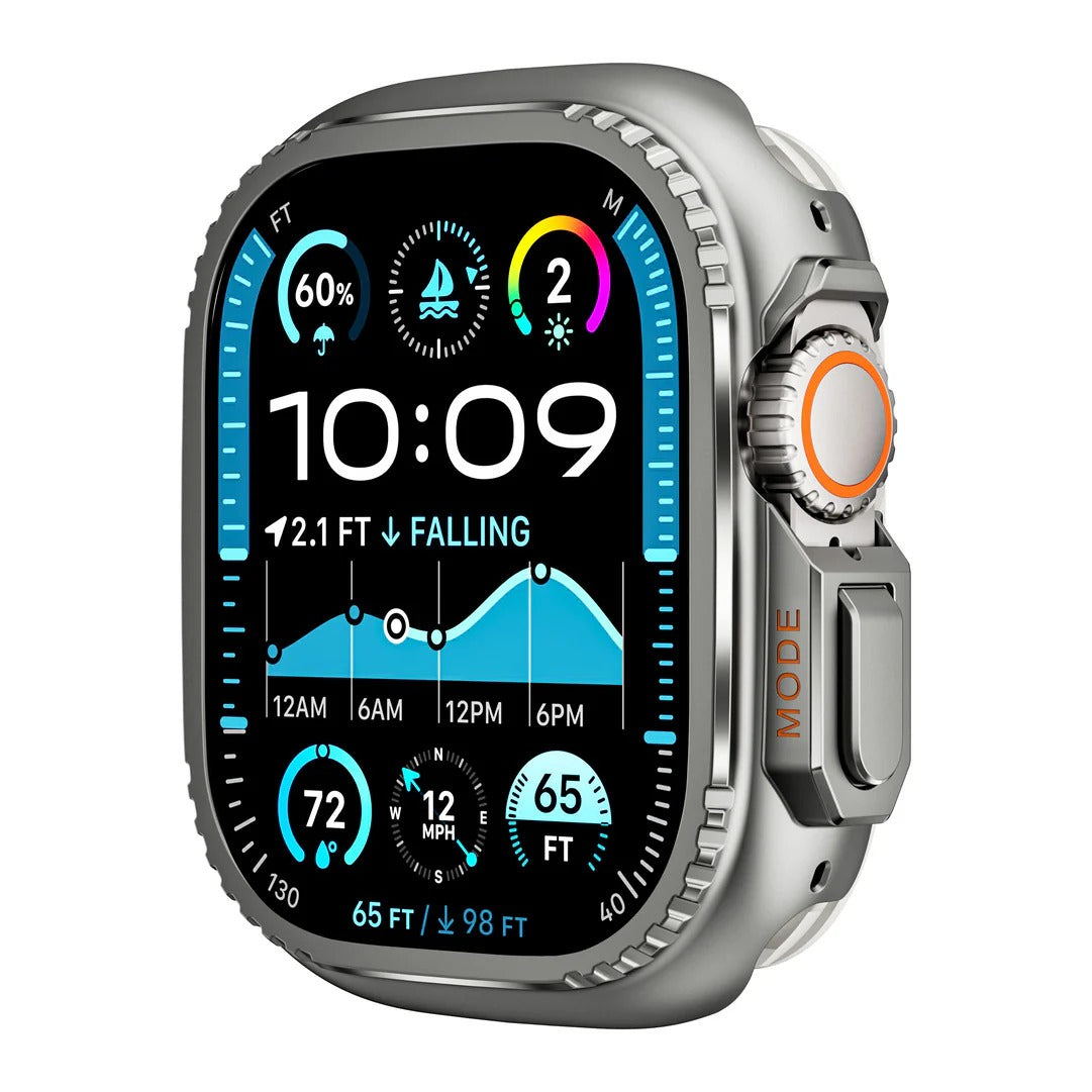 P104 - Rugged Metal Apple Saat Kasası