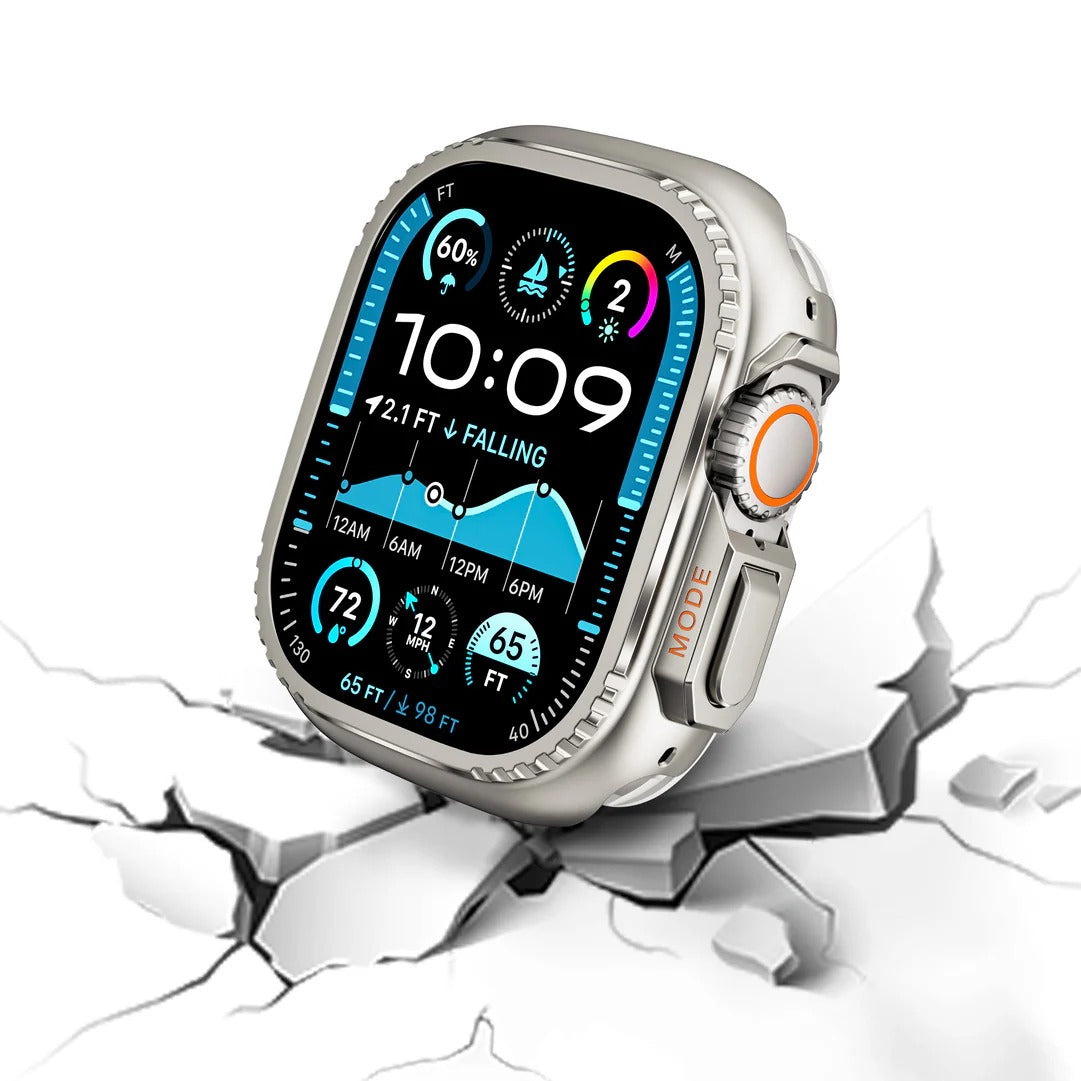 P104 - Rugged Metal Apple Saat Kasası