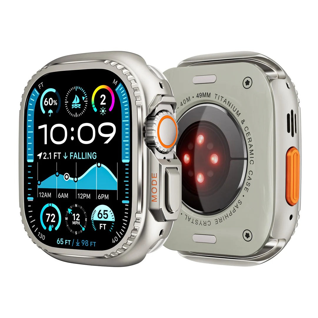 P104 - Rugged Metal Apple Saat Kasası