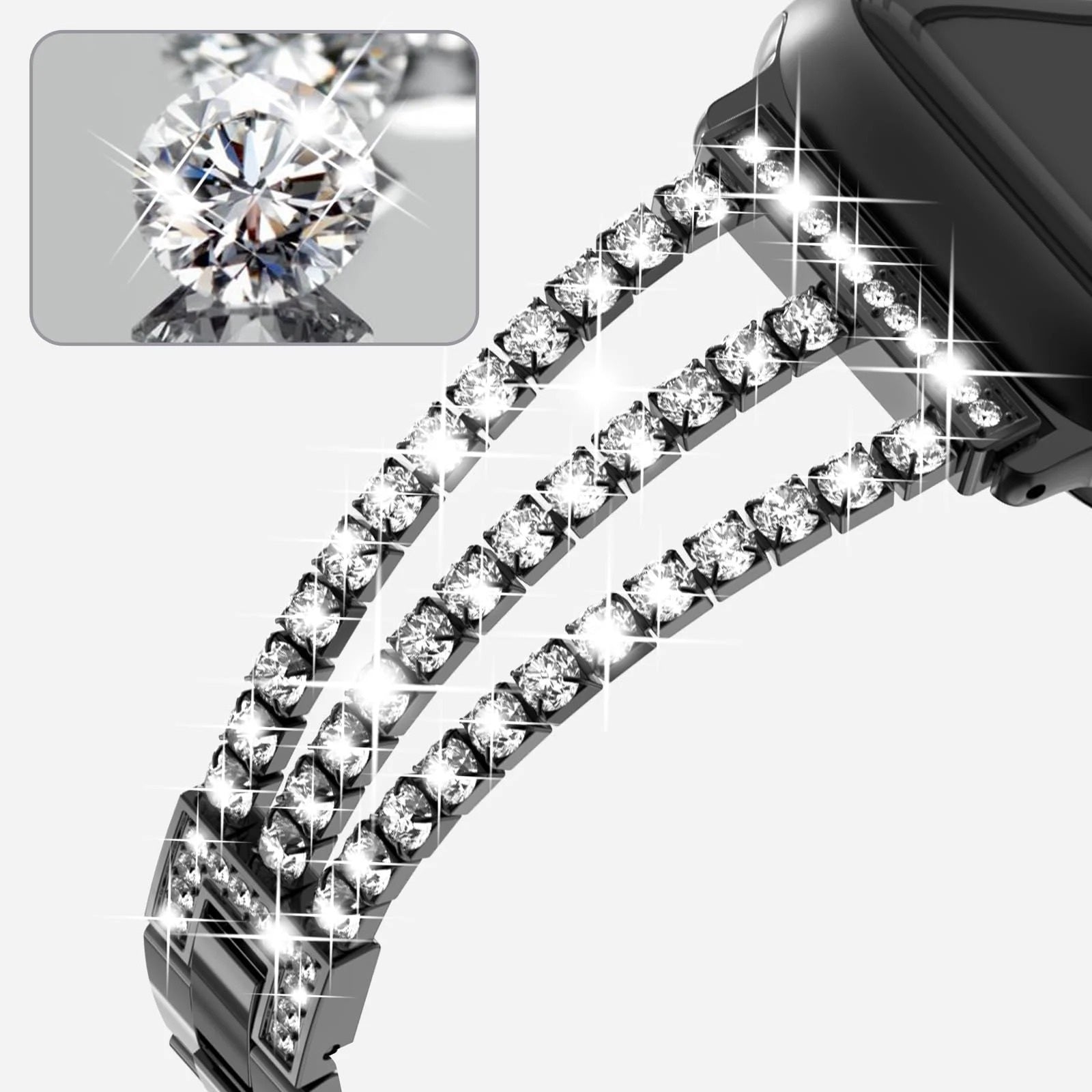 P99 - Bling Diamond Paslanmaz Kordon