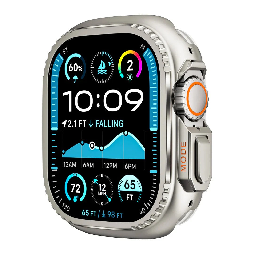 P104 - Rugged Metal Apple Saat Kasası