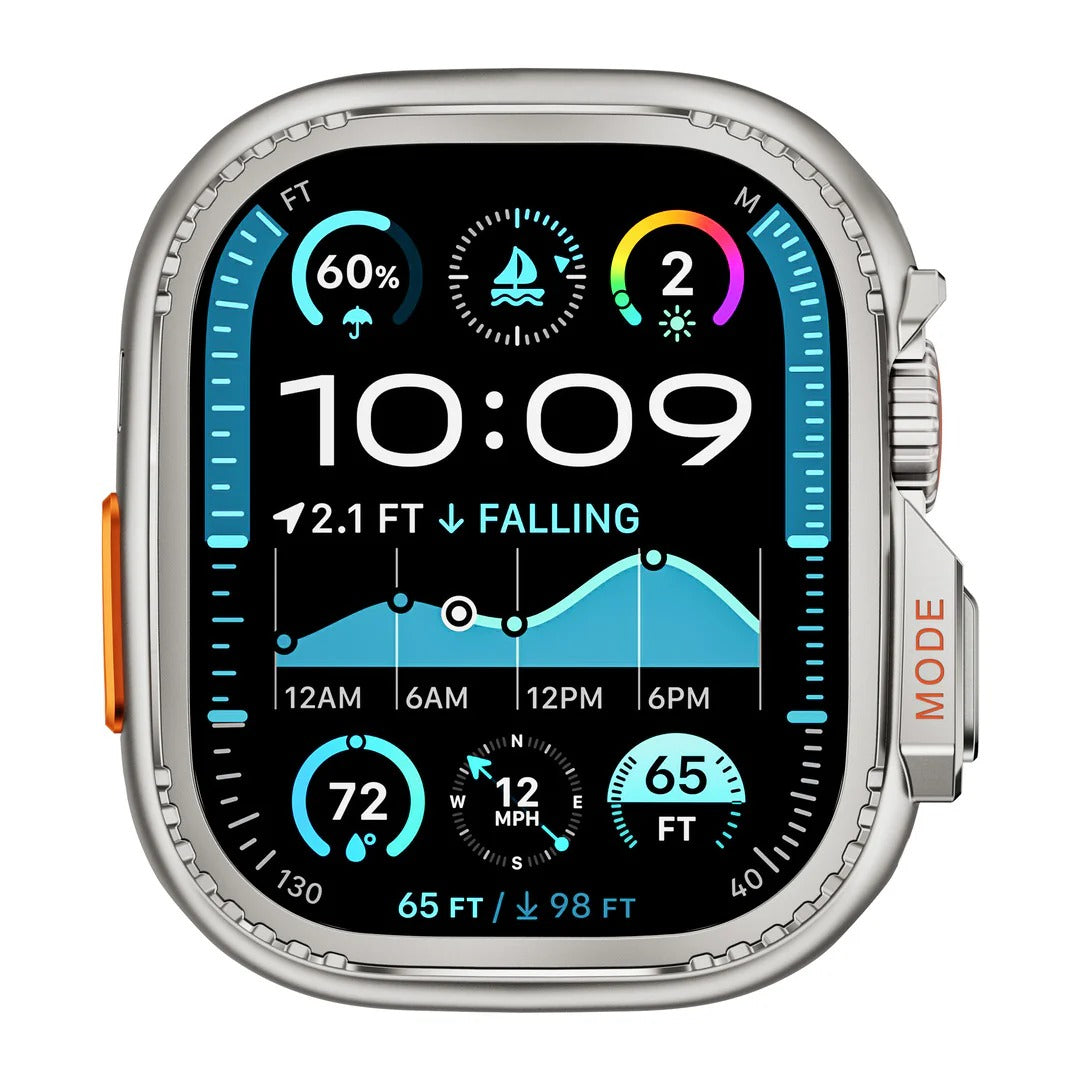 P104 - Rugged Metal Apple Saat Kasası