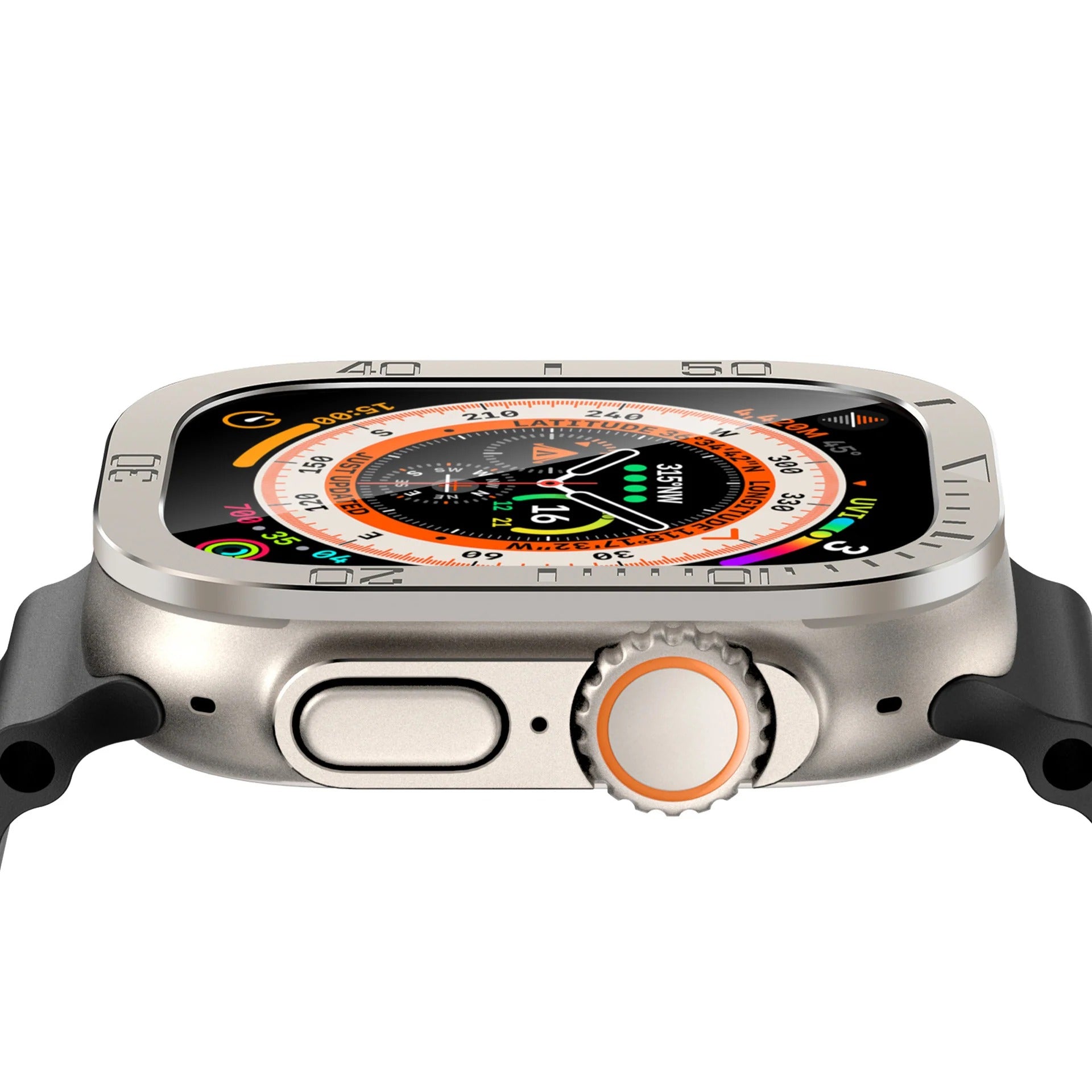 P107 - Apple Watch Ultra İçin Temperli Cam Ekran Koruyucu