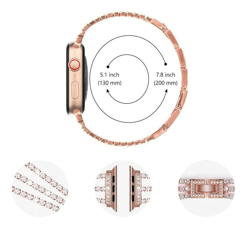 P99 - Bling Diamond Paslanmaz Kordon